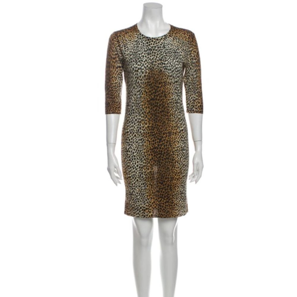 DOLCE & GABBANA Wool Mini Dress Size: M | US6, IT4